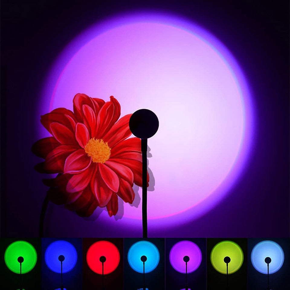 SkandiShop USB Sunset Lamp LED